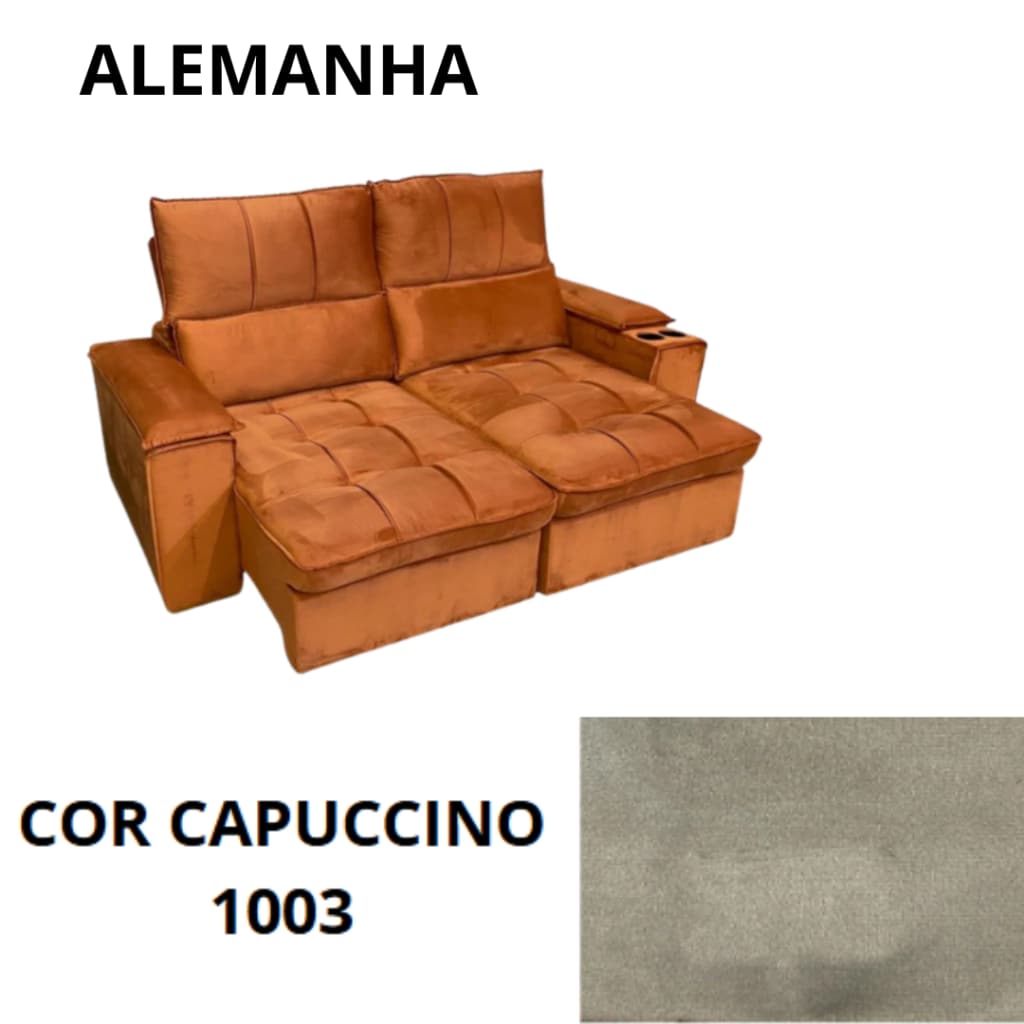 Estofado Nasalah Alemanha 3,20m 3 mod (capuccino)