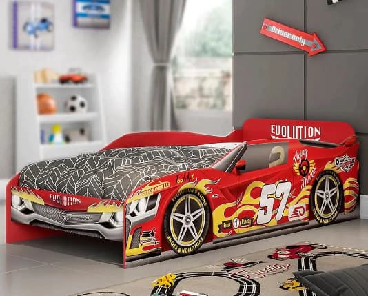 Cama Pura Magia Vision Car (vermelho)