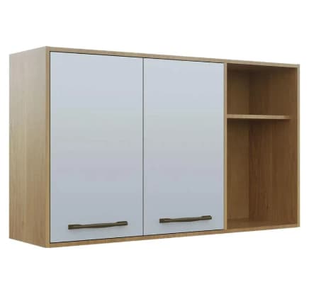 Aéreo Valdemóveis 2 portas 1,20m (cinamomo/off white)