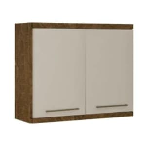 Aéreo Valdemóveis Tarantela 0,80m 2p (ipe/off white)