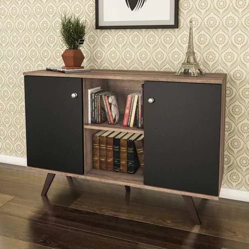 Aparador MovelBento RT3023 (rustico/preto)