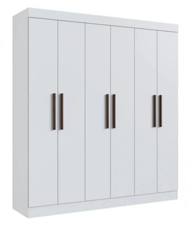 Roupeiro Doripel New Xangai 6p (branco)