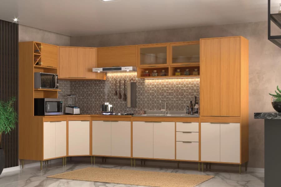 Cozinha Modulada Móveis Sul Francini